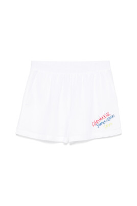 white-elastic-waistband-shorts