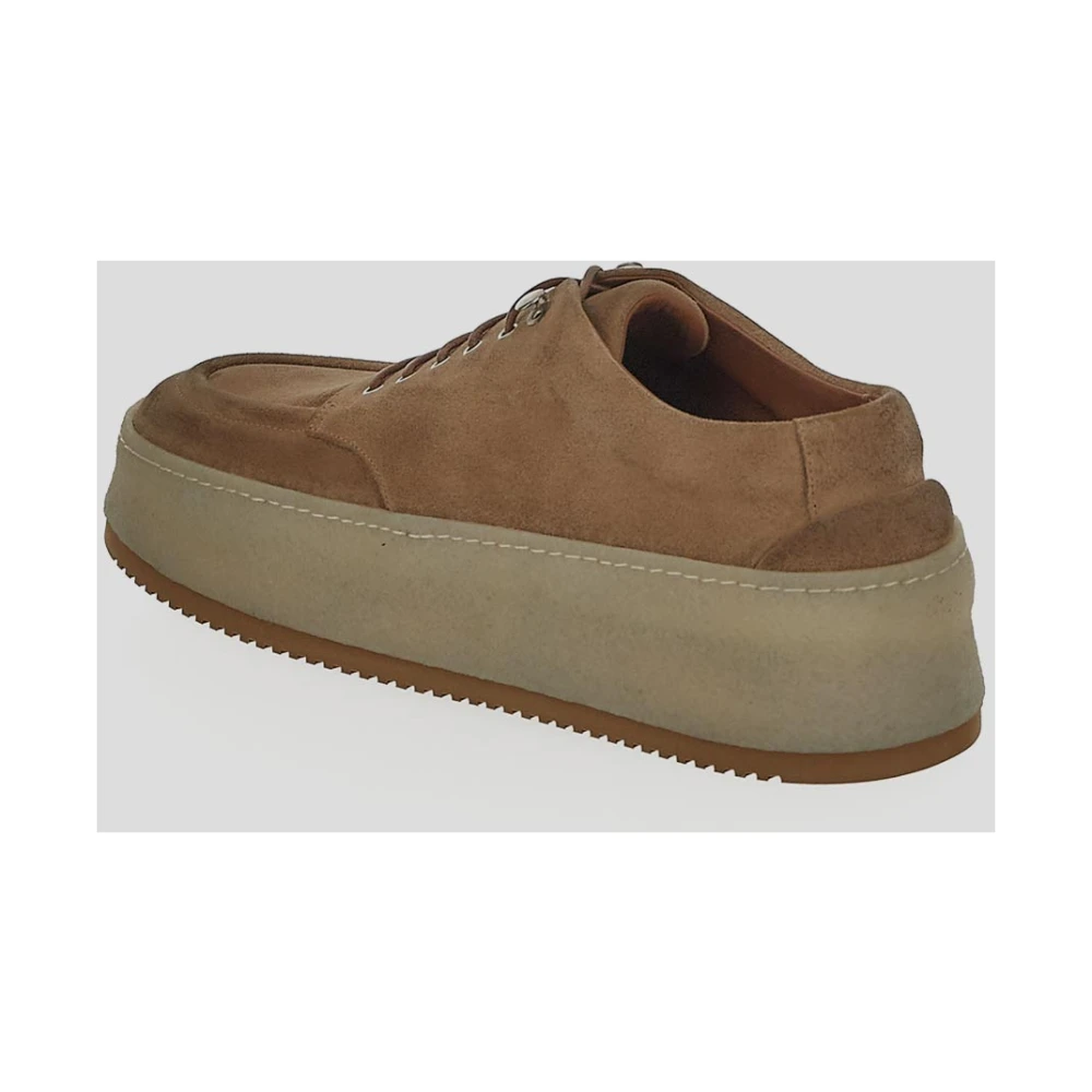 Marsell Leren Derby Schoen Brown Heren