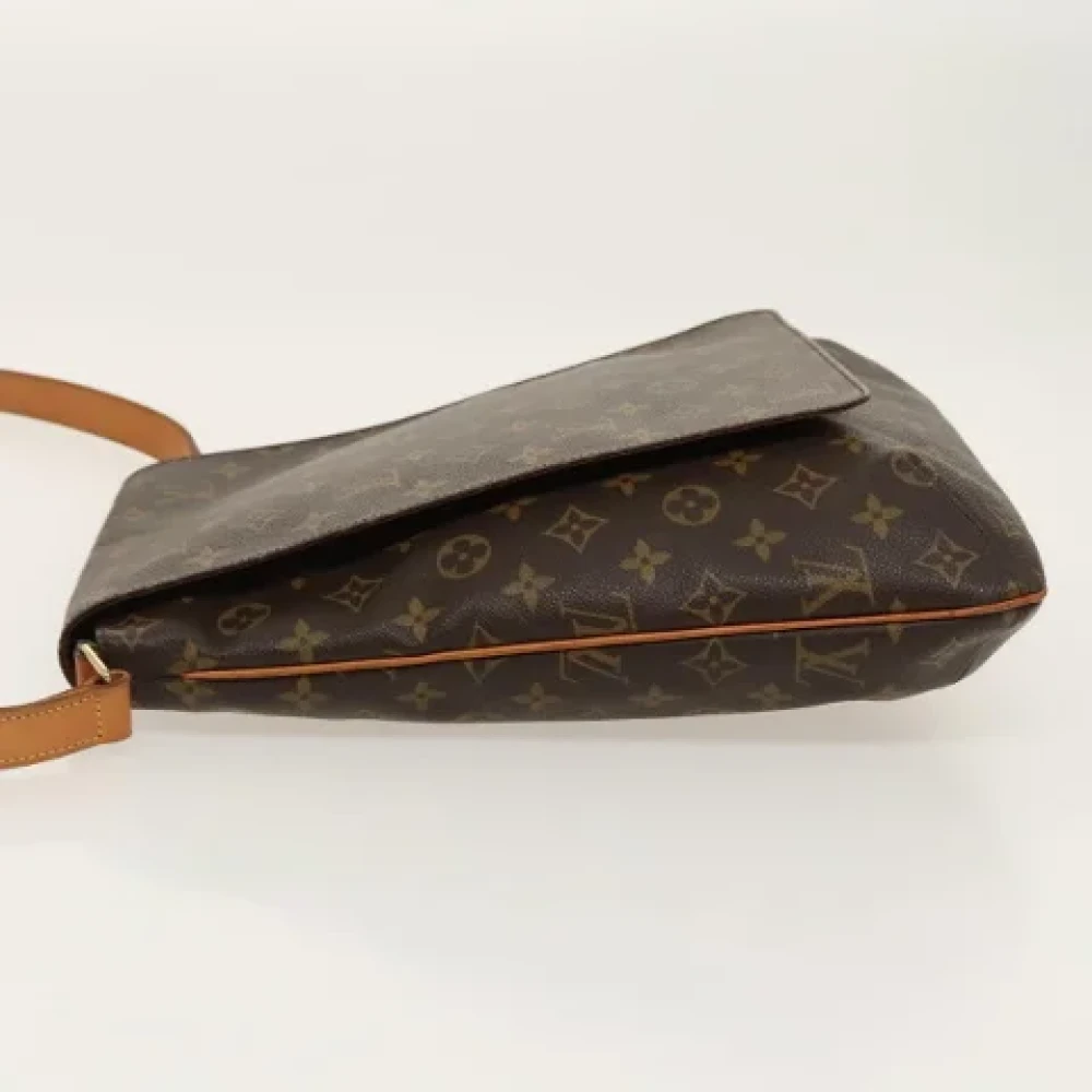 Louis Vuitton Vintage Pre-owned Canvas shoulder-bags Brown Dames