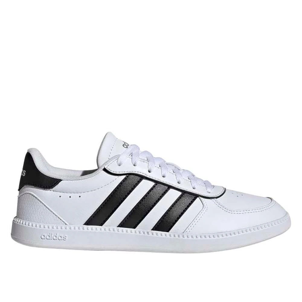 Sneakers Basse Adidas Breaknet Sleek Donna Bianco Taglia 38 2/3 Cuoio - Immagine 4