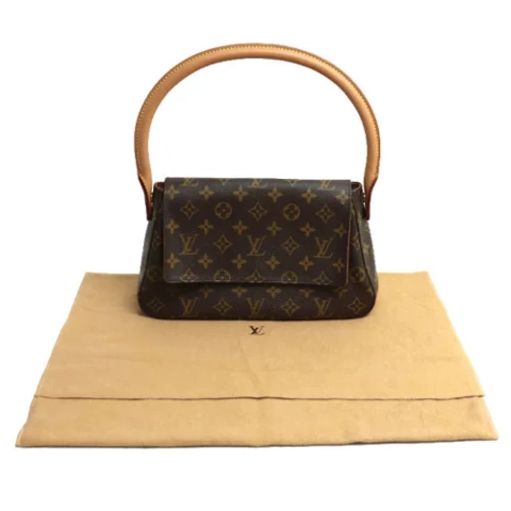 Louis Vuitton Vintage Pre-owned Canvas shoppers Brown Dames