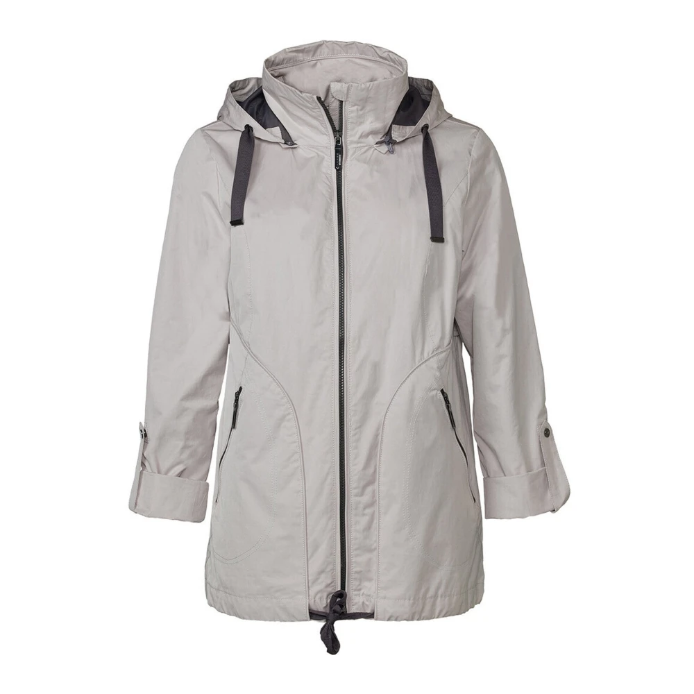 Danwear Women's Gray Stylish Sand Jacket With High Comfort - Light Jackets - Xl - Jackets