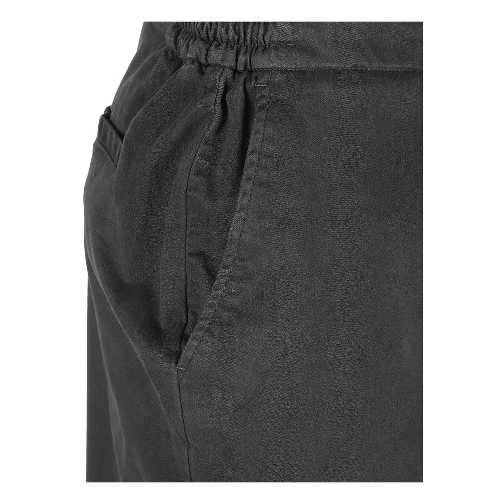 Eleventy Katoen Elastaan Broek Made in Italy Gray Dames