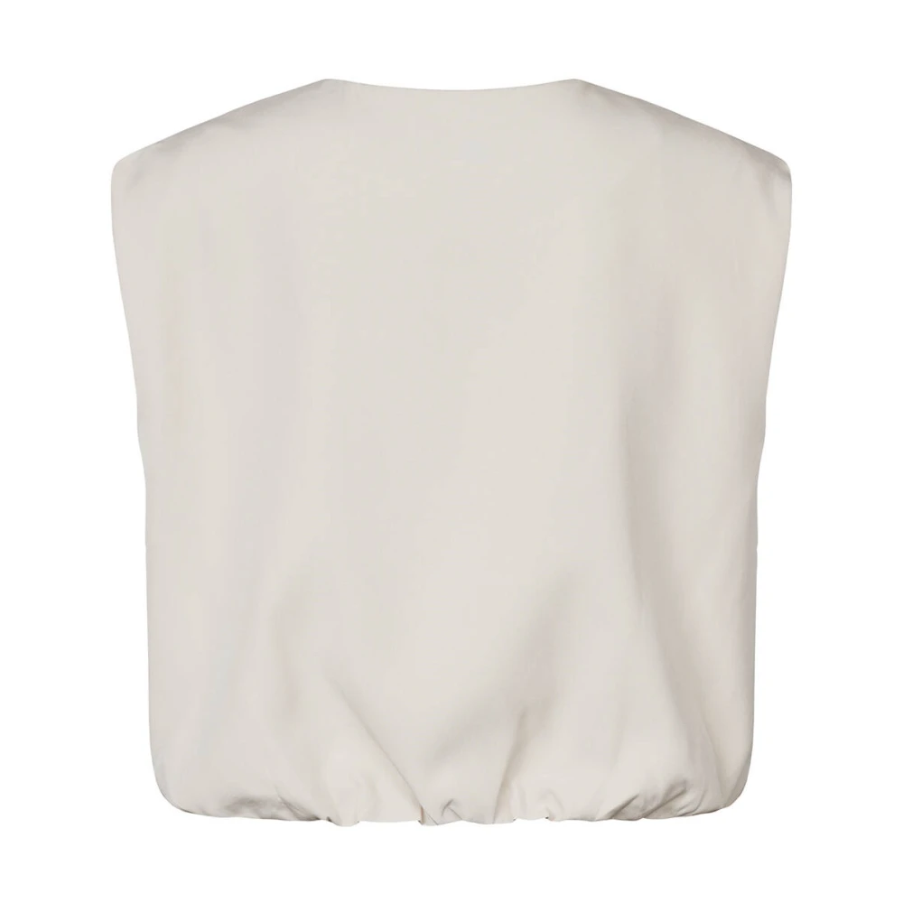 Sisters Point Stijlvolle Vest Garwin-Ve Beige Dames