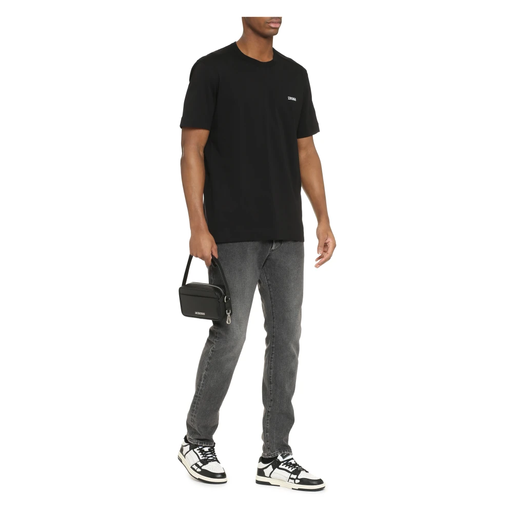 Ermenegildo Zegna T-Shirts Black Heren