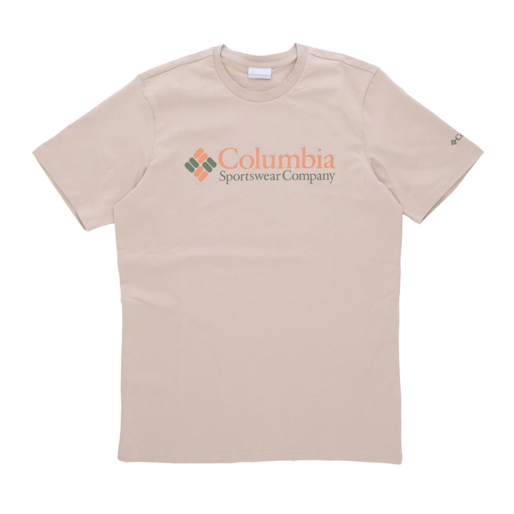 Columbia Ancient Fossil Grafische Tee Heren T-shirt Beige Heren