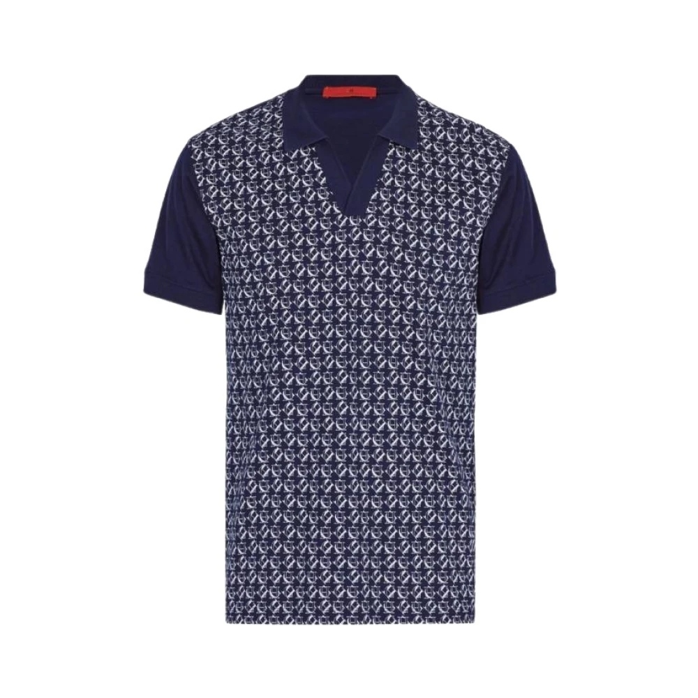 Carolina Herrera Poloshirt Blue Heren