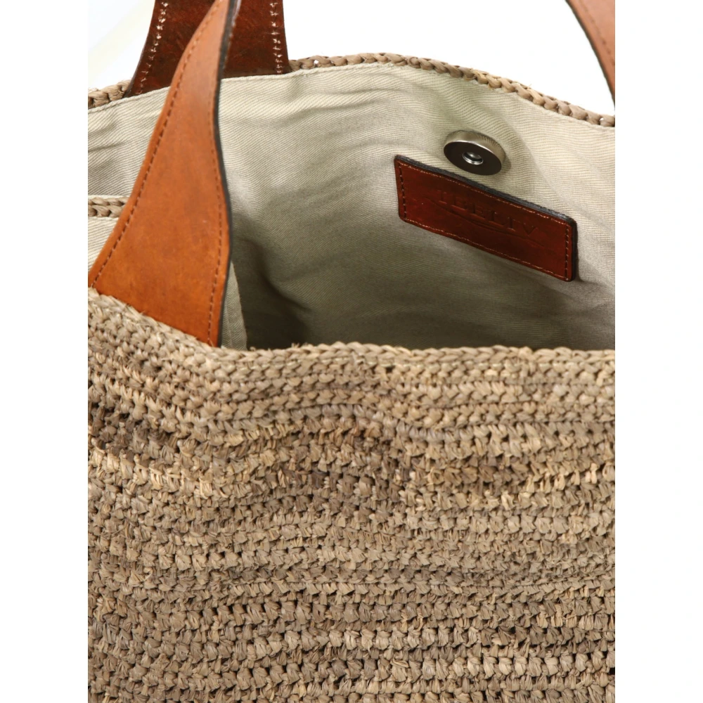 Ibeliv Onja Raffia Handtas Brown Dames
