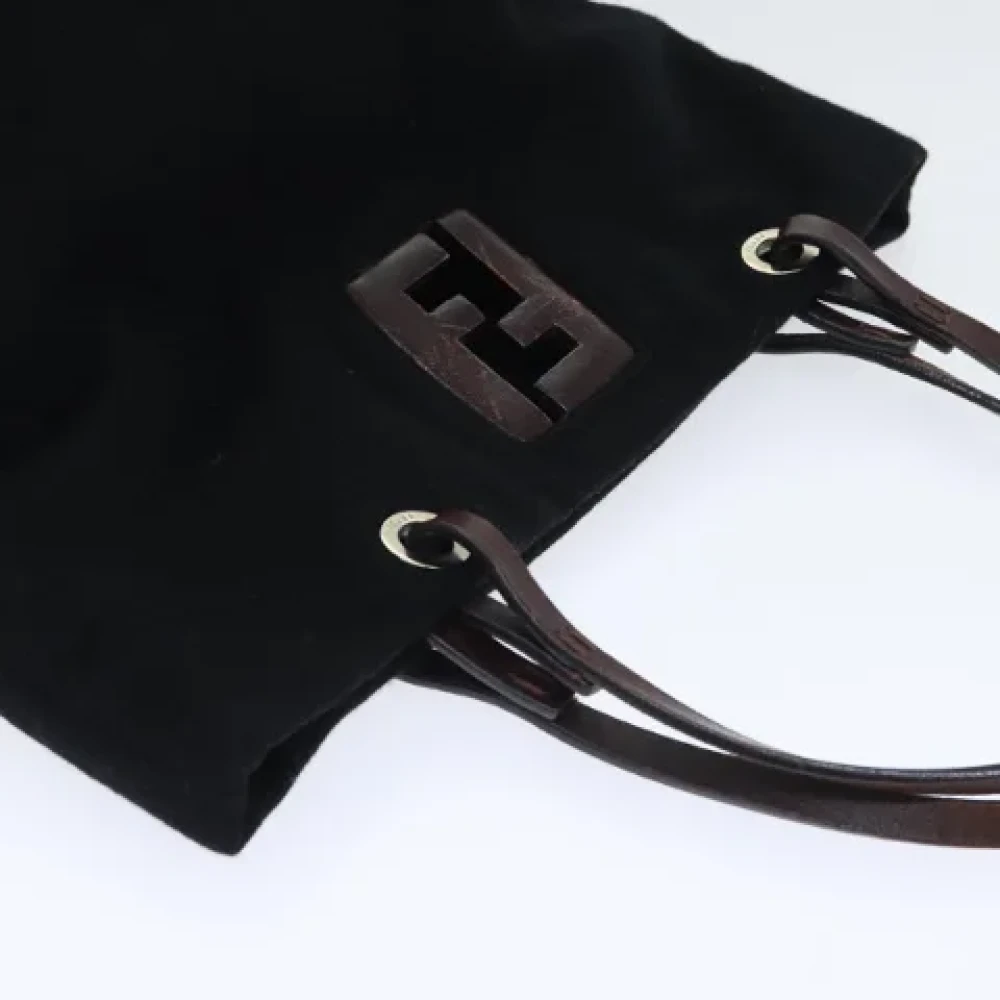 Fendi Vintage Pre-owned Wool handbags Black Dames