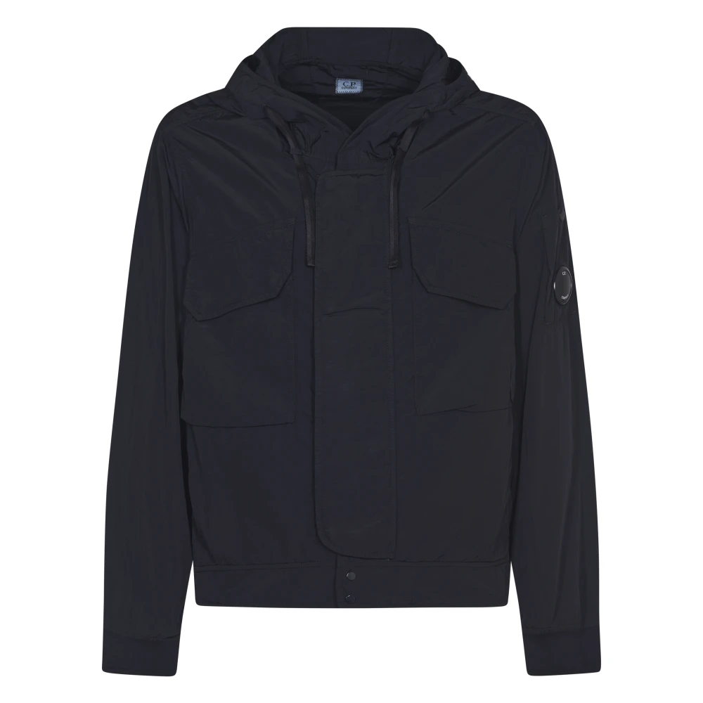 C.P. Company Chrome-R Lens Hooded Jas Black Heren
