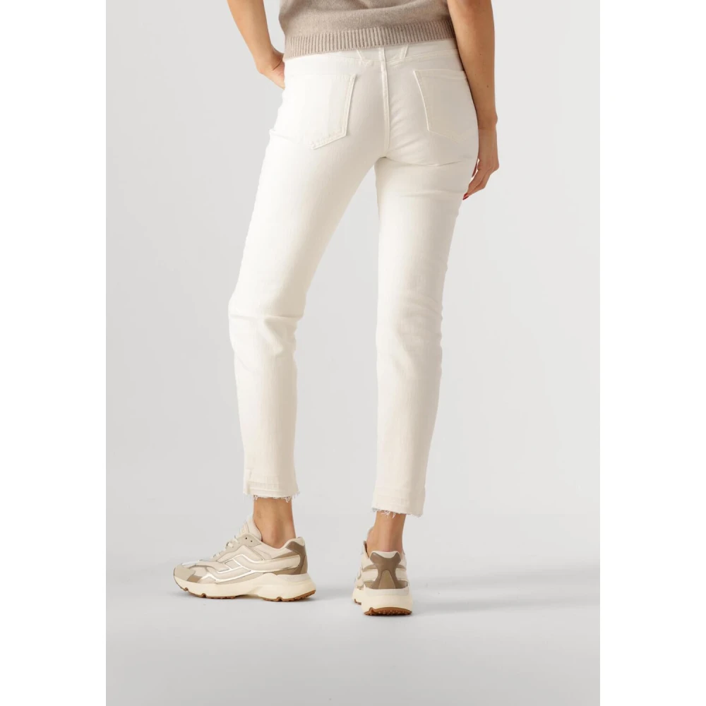 closed Ecru Skinny Jeans voor Dames Beige Dames