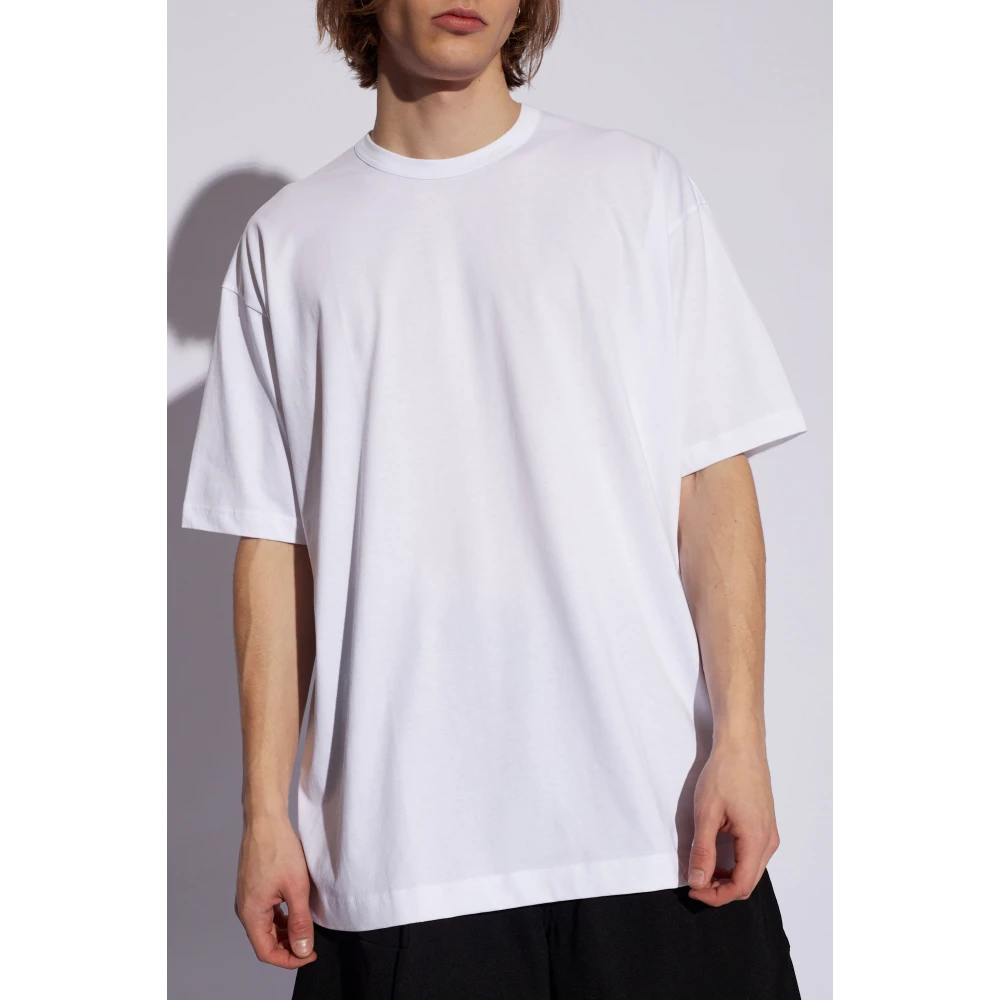 Comme des Garçons T-shirt met logo White Heren