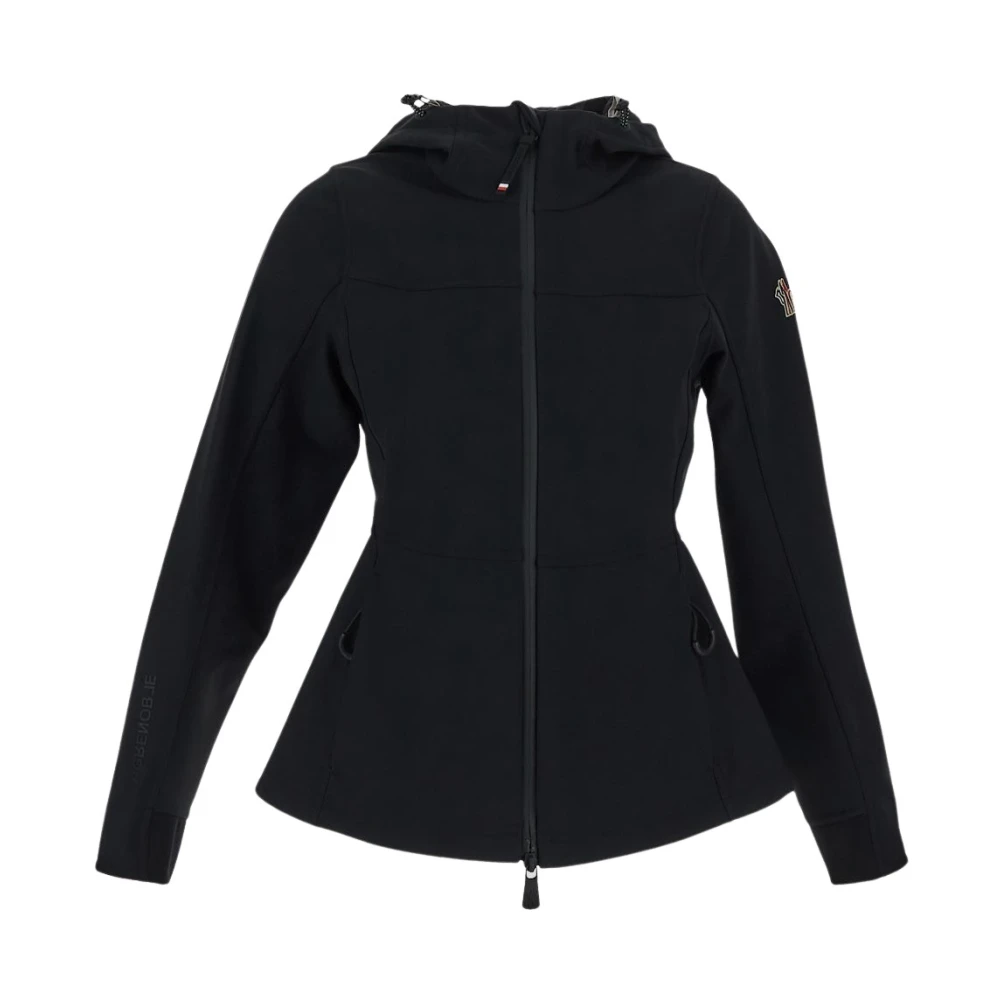 Moncler Nylon Zumeles Jas Black Dames