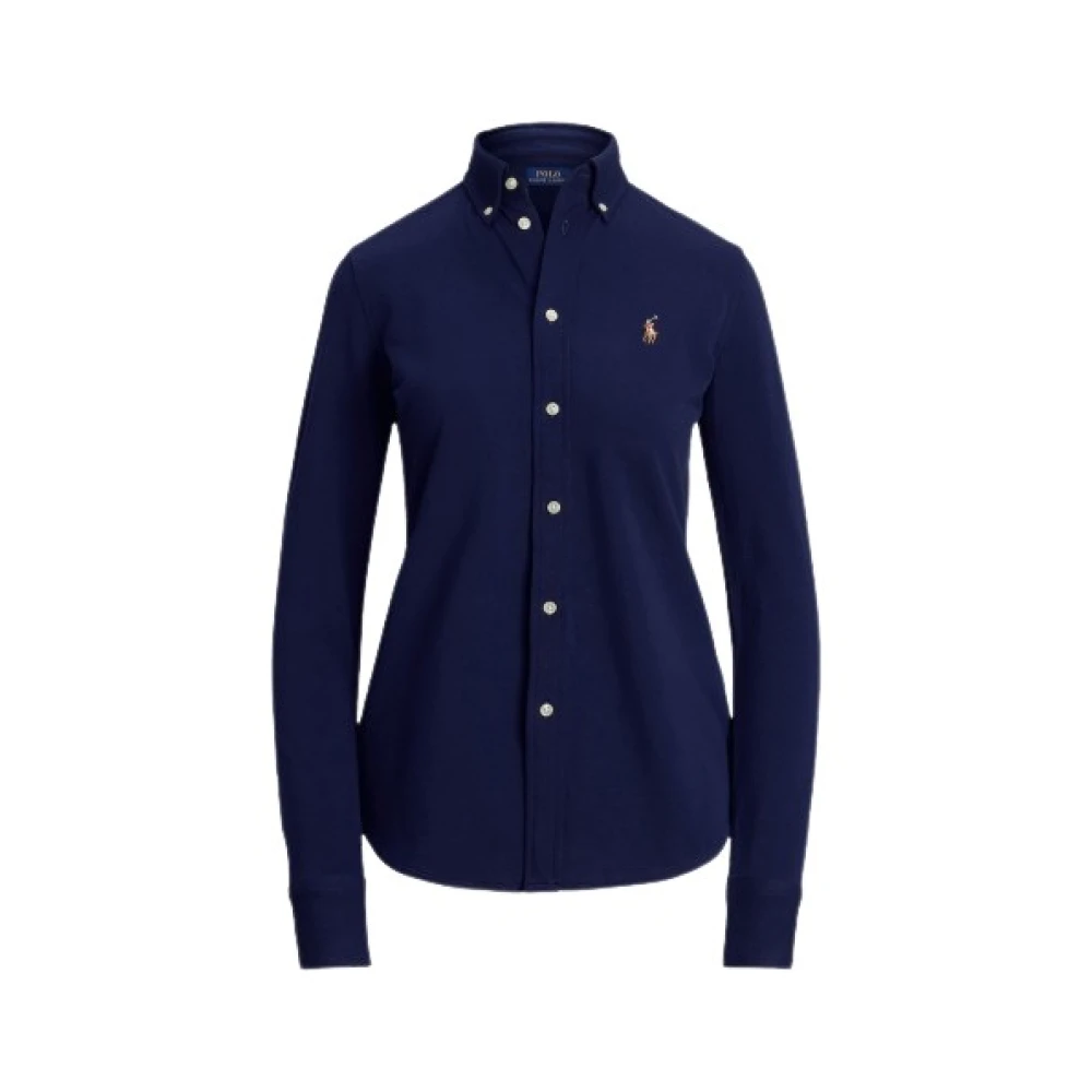 Polo Ralph Lauren Women's Blue Heidi Shirt - Shirts - 2XL - Blouses & Shirts