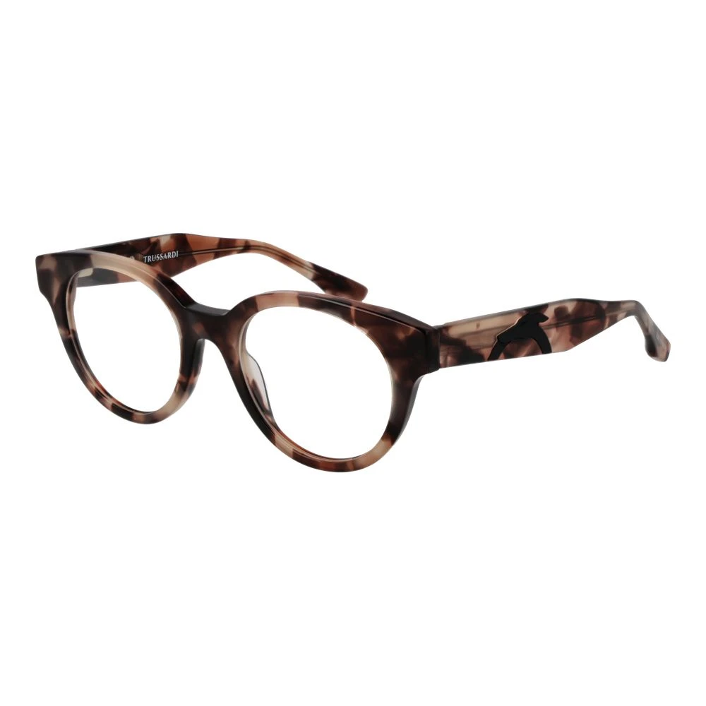 Trussardi Unisex Brown Glasses, One Size, Optical Frame