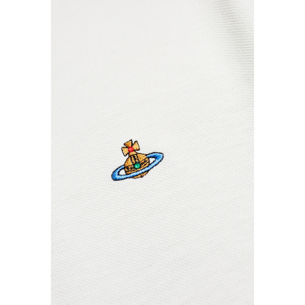 Vivienne Westwood Polo met logo Beige Heren