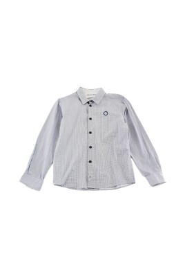 micro-pattern-shirt-with-logo-embroidery