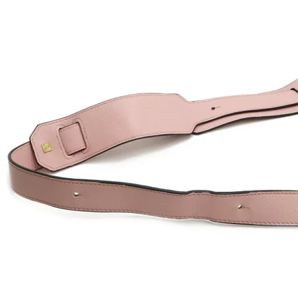 Loewe Pre-owned Leather handbags Pink Dames