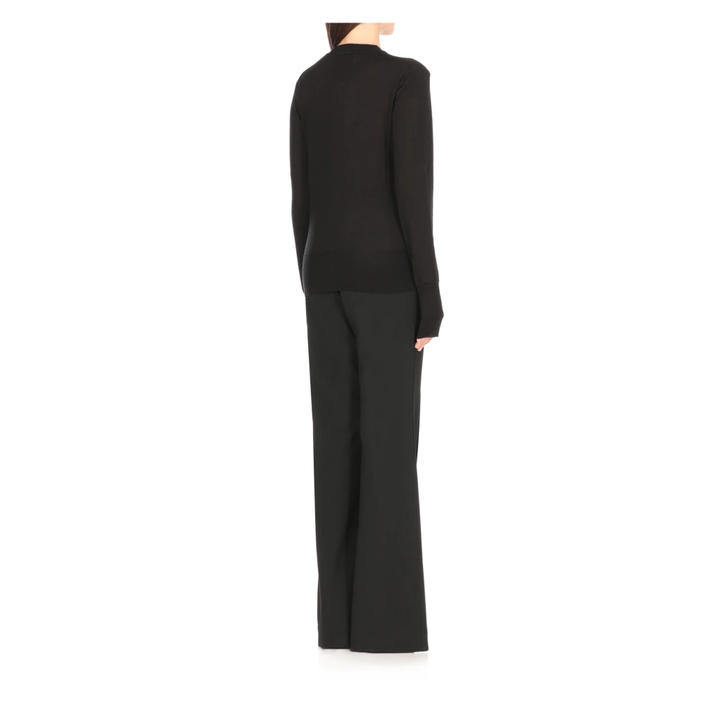 Vivienne Westwood Zwarte Vest met Ronde Halslijn Black Dames