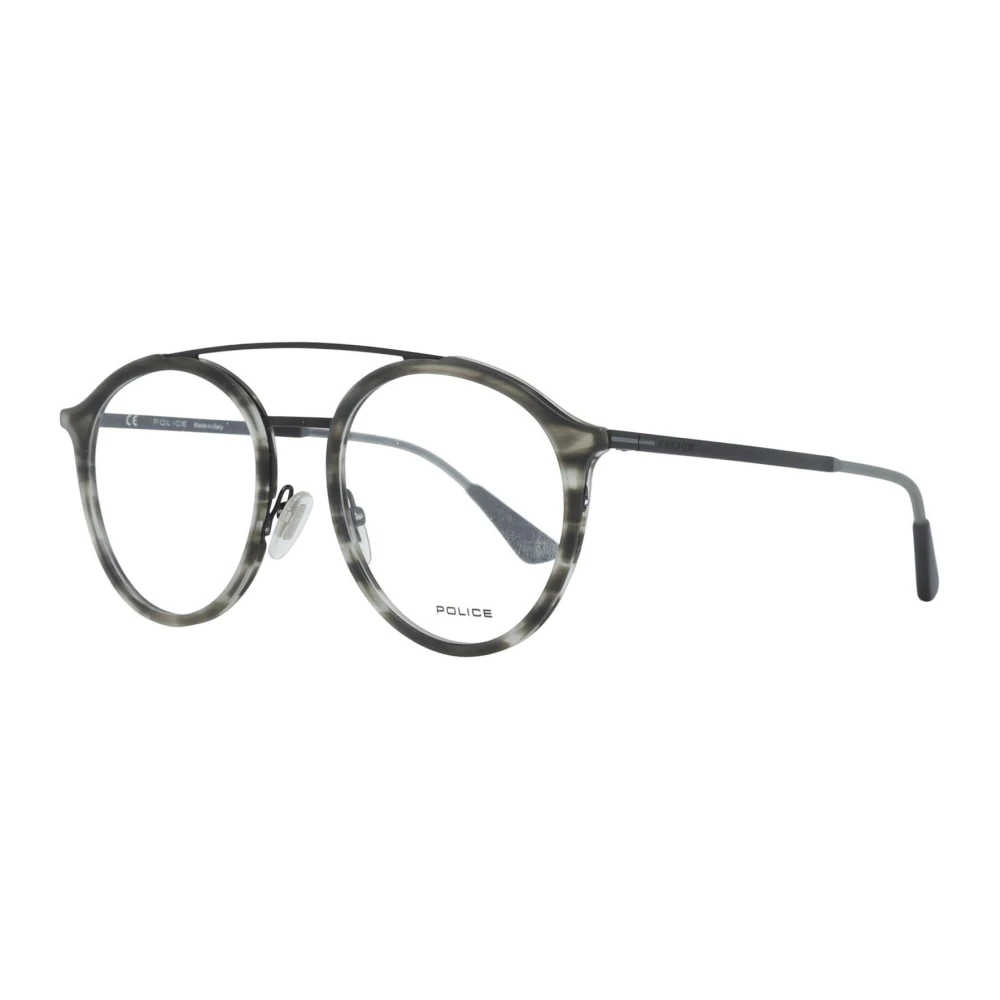 Police Men's Grey Aviator Optical Frames