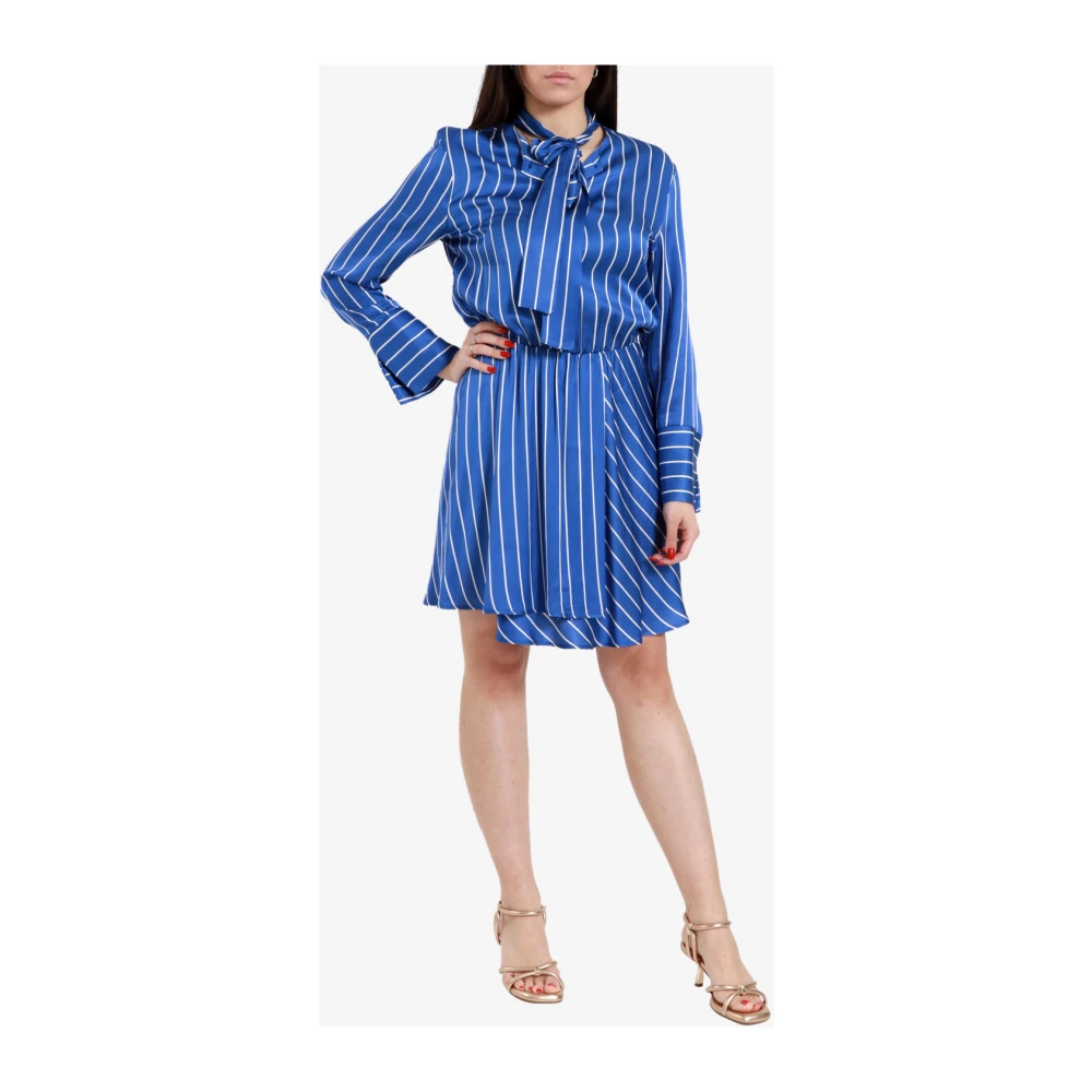 Semicouture Shirt Dresses Blue Dames