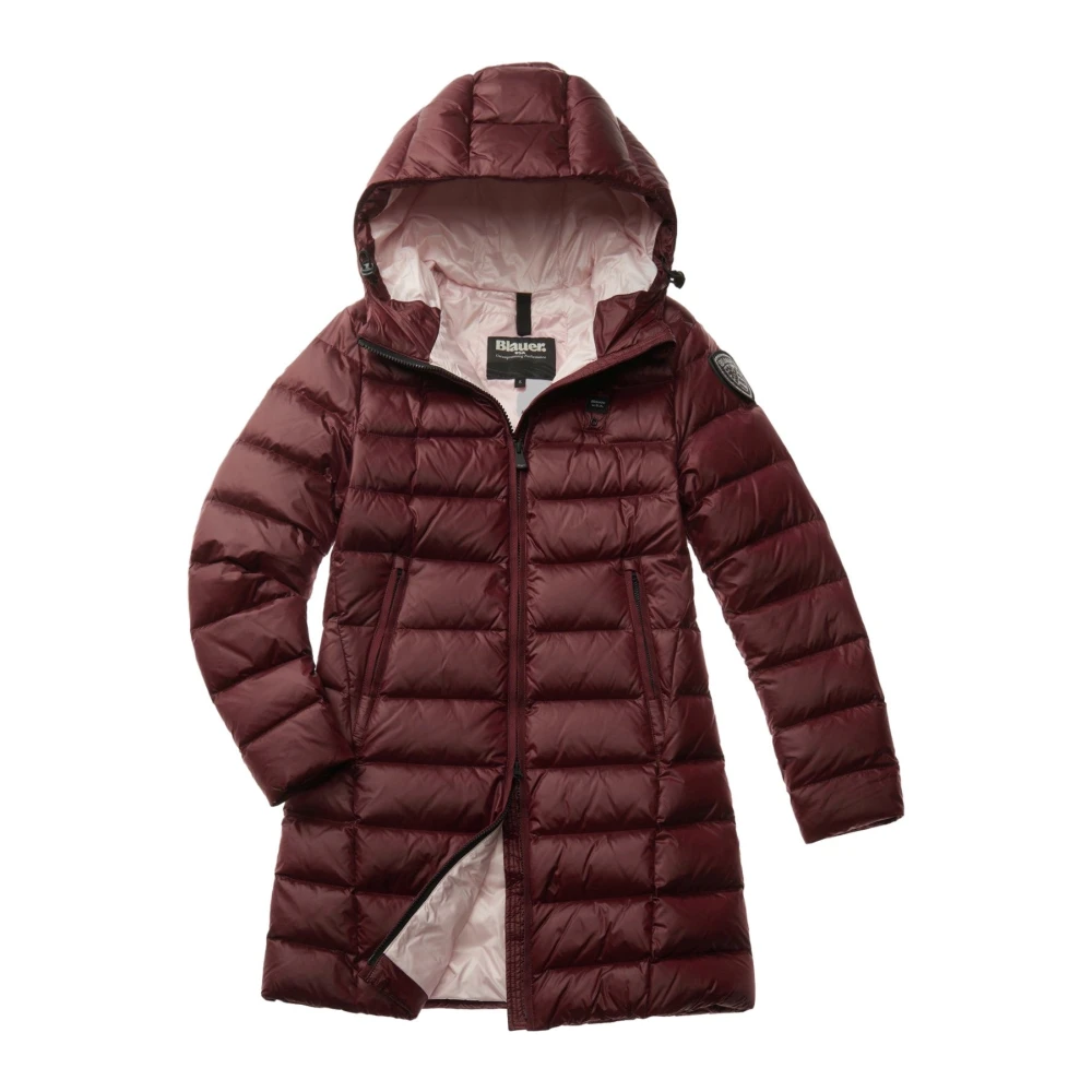 Blauer Waterdichte jas met polyamide samenstelling Red Dames