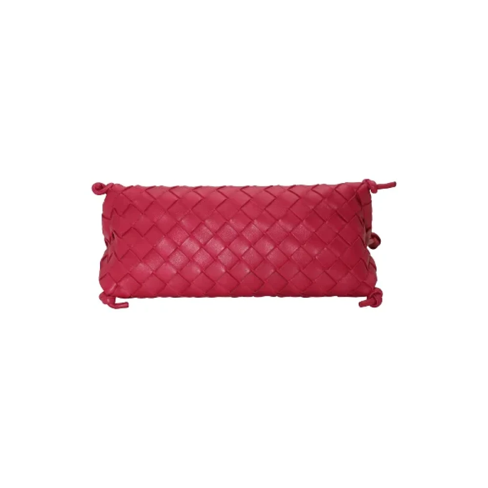 Bottega Veneta Vintage Pre-owned Leather shoulder-bags Pink Dames