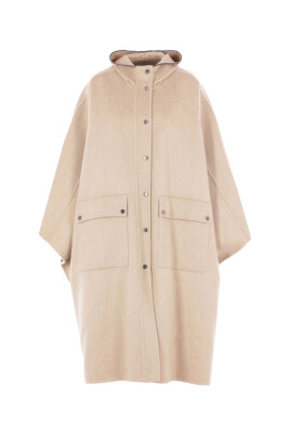 sweat-a-capuche-beige-avec-boutons
