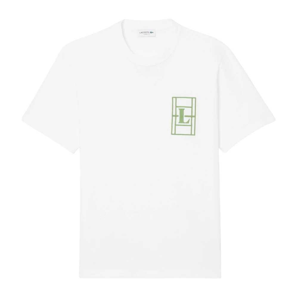 Lacoste Uomo Bianco Top, Xs, New,