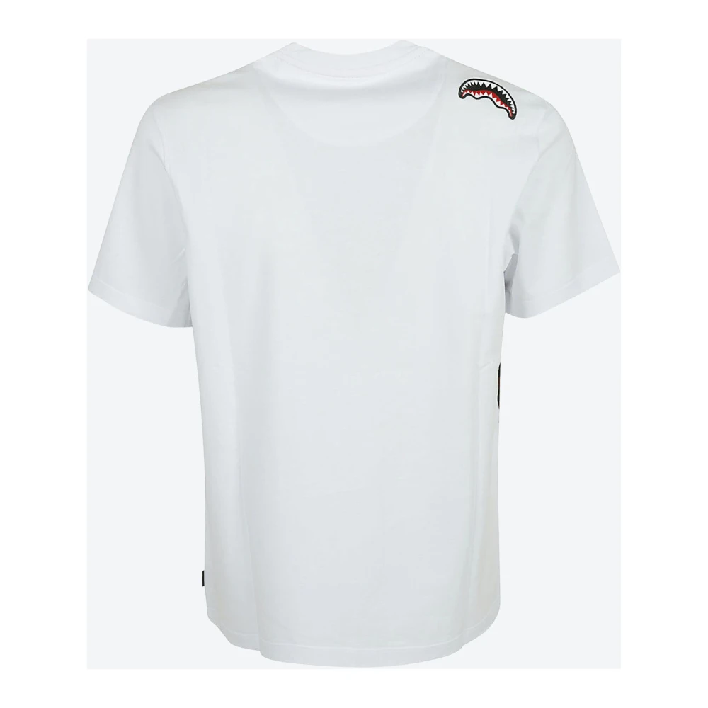 Sprayground Beperkte oplage geruite T-shirt White Heren