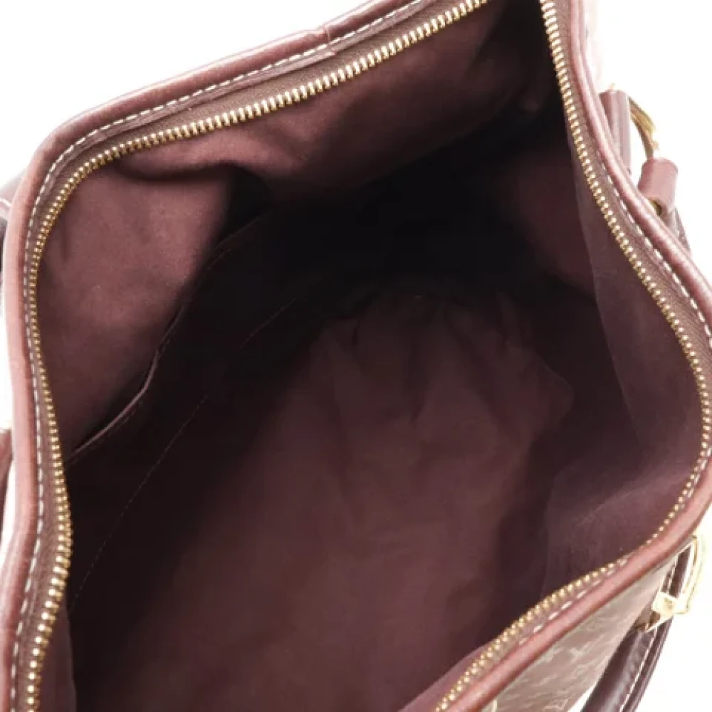 Louis Vuitton Vintage Pre-owned Canvas shoulder-bags Brown Dames
