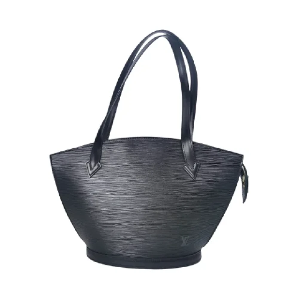 Louis Vuitton Vintage Pre-owned Leather louis-vuitton-bags Black Dames