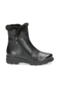 bottines-noires-femme-talon-plat
