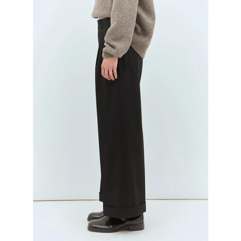 Junya Watanabe Wollen maatwerkbroek Black Heren