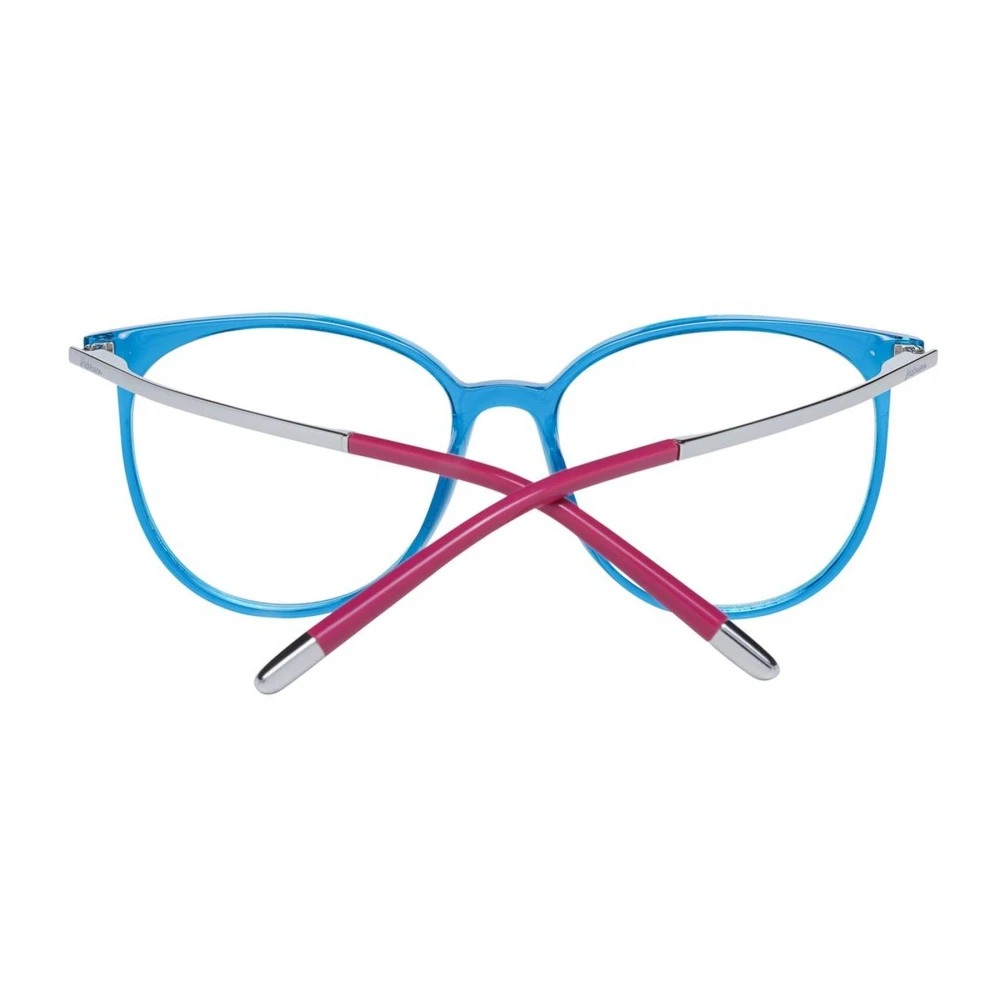 Ana Hickmann Blauwe Ronde Acetaat Optische Frames voor Vrouwen Blue Dames