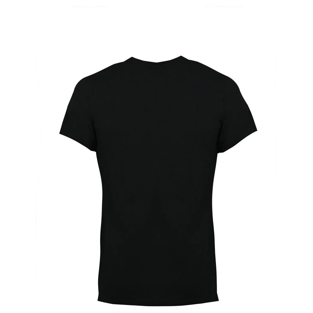Ralph Lauren Zwart Logo T-shirt voor dames Black Dames