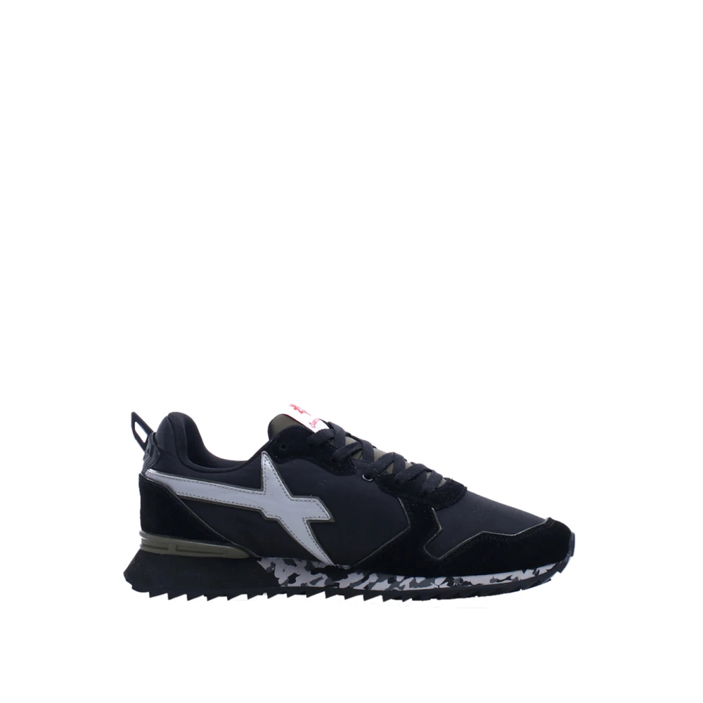 W6Yz Svart Camouflage Sneakers Black, Herr