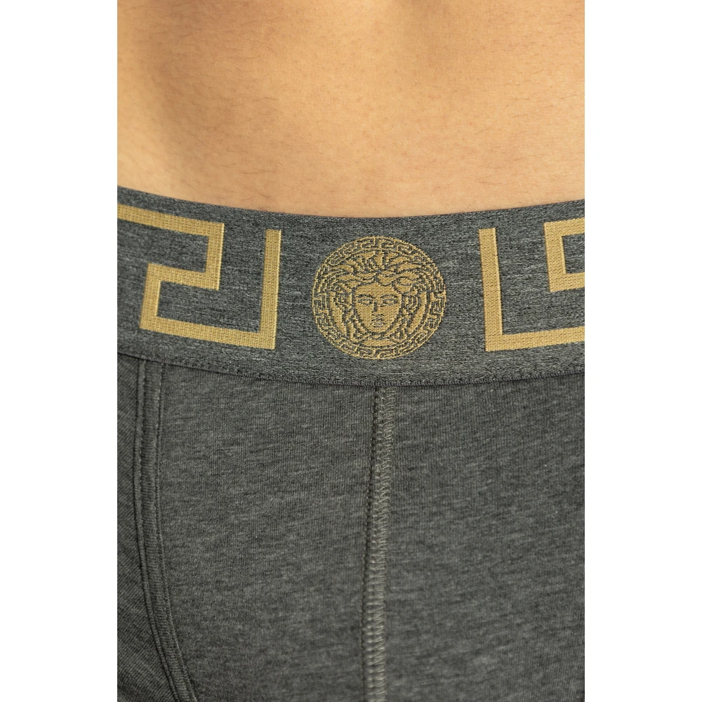 Versace Katoenen boxershorts Gray Heren