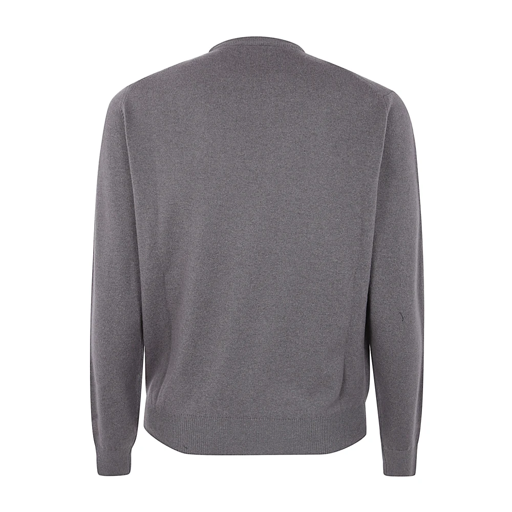 Filippo De Laurentiis Stijlvolle ronde hals lange mouwen top Gray Heren
