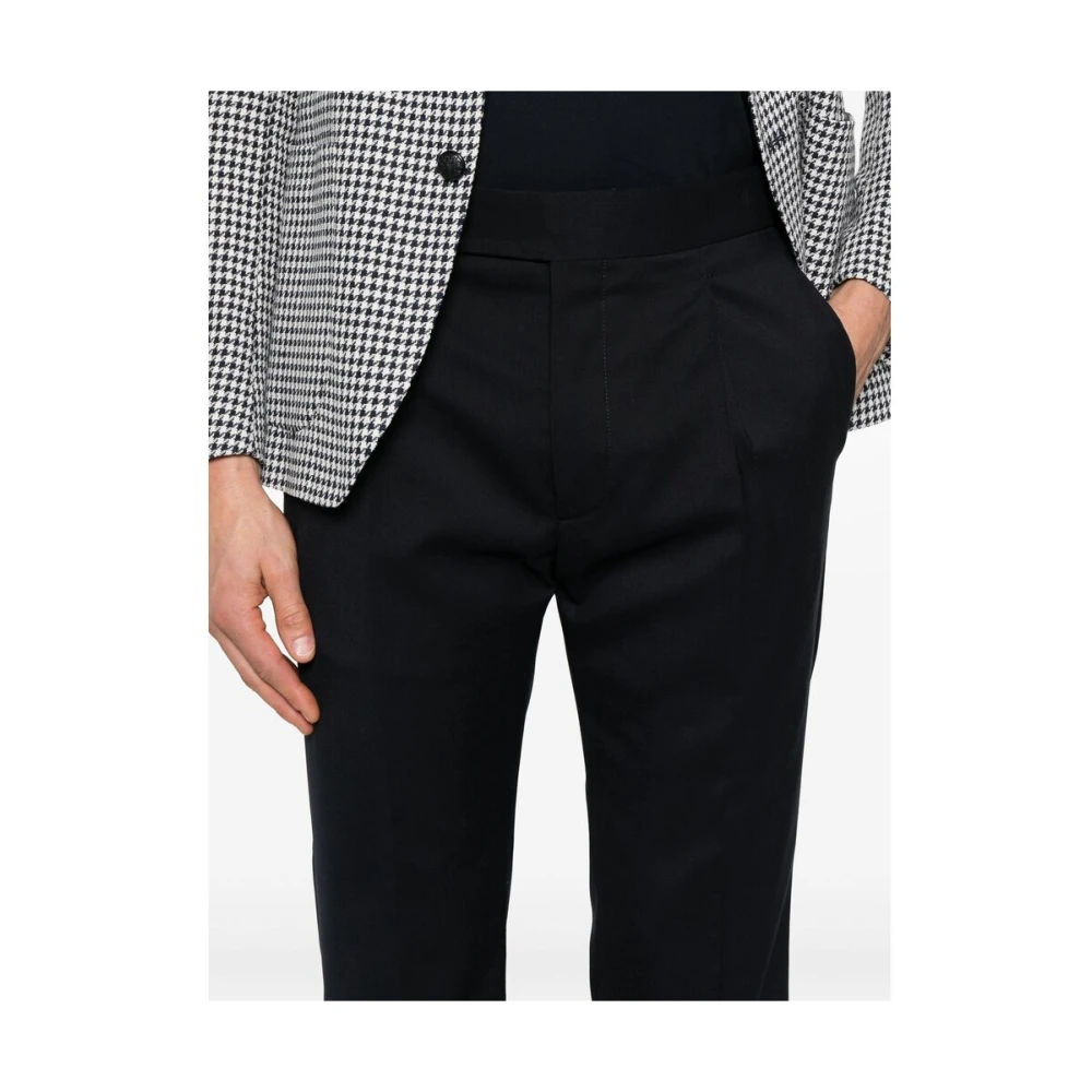 Tagliatore Broek Black Heren