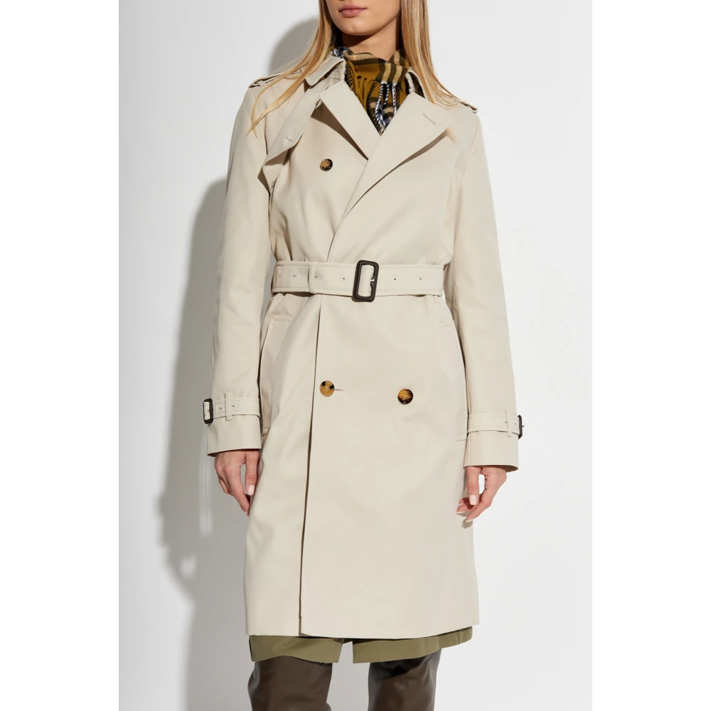 Burberry Trenchcoat met zakken Beige Dames