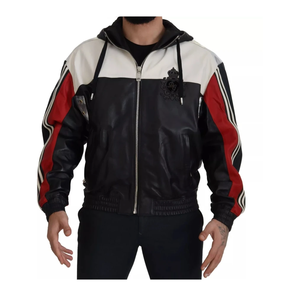 Dolce & Gabbana Herren Multicolor Jacken, Mehrfarbig, Lgröße: