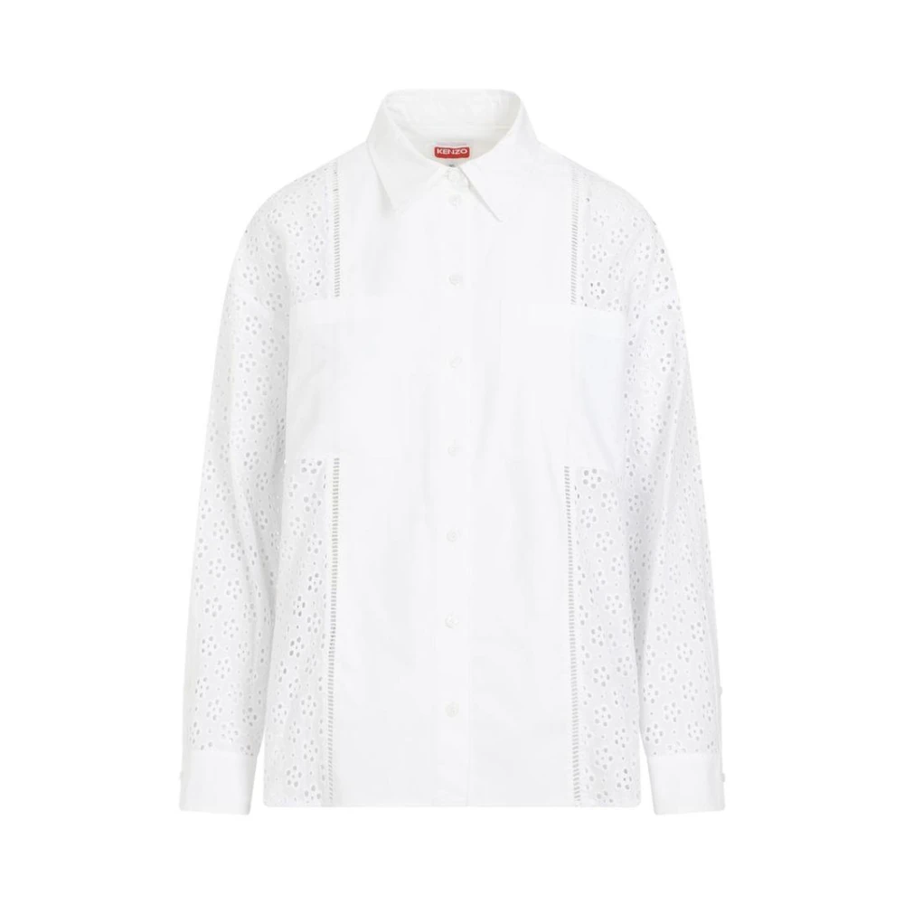Kenzo Donna Bianco Camicette 2XS, New,