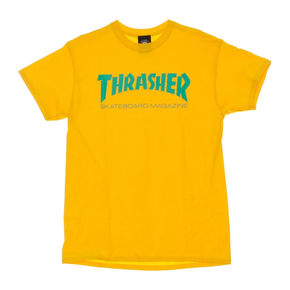 Thrasher T-Shirts Yellow Heren