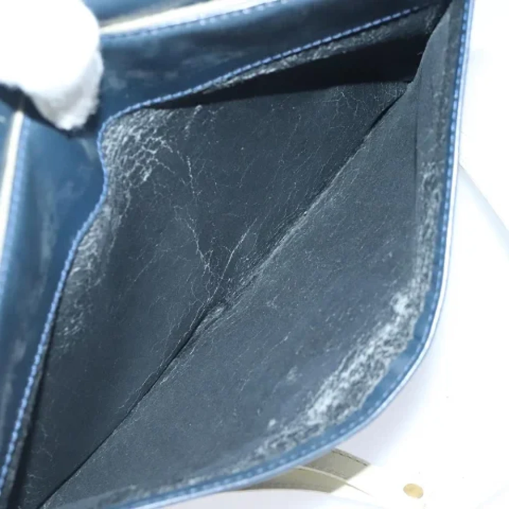 Loewe Pre-owned Leather shoulder-bags Blue Dames