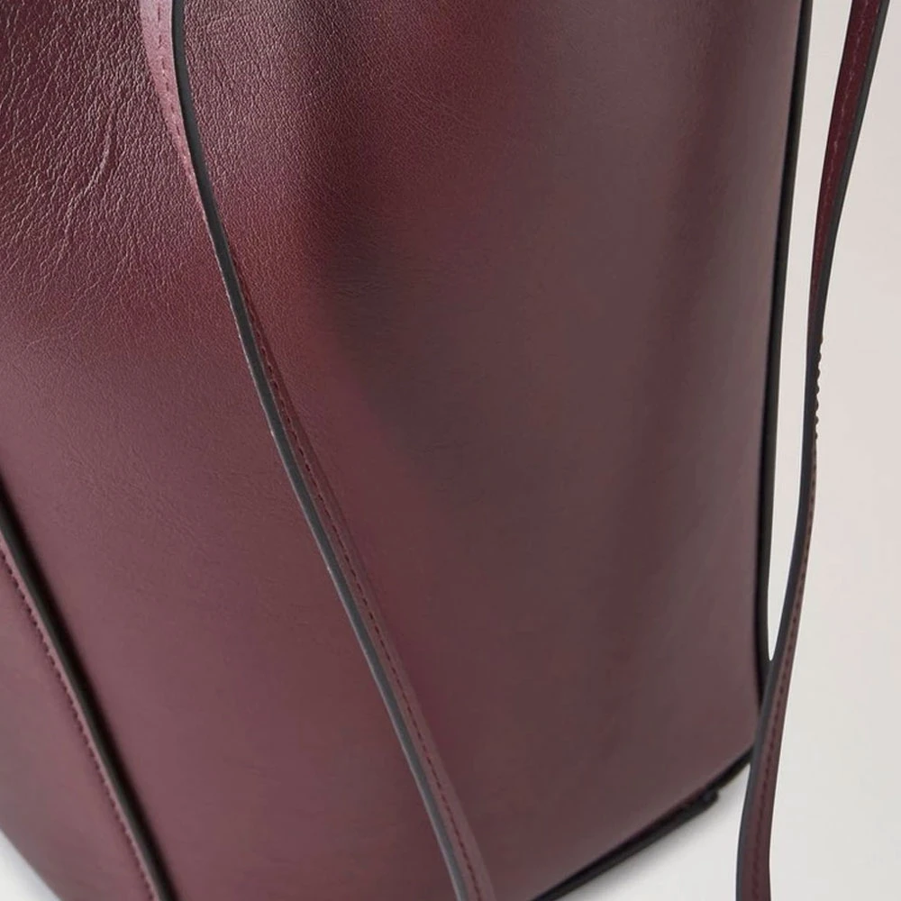 Mulberry Clovelly Tote Black Cherry Red Dames