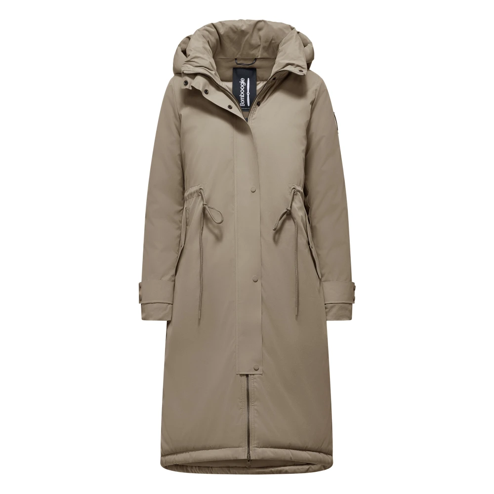 Bomboogie Donna Beige Cappotti, L, New,