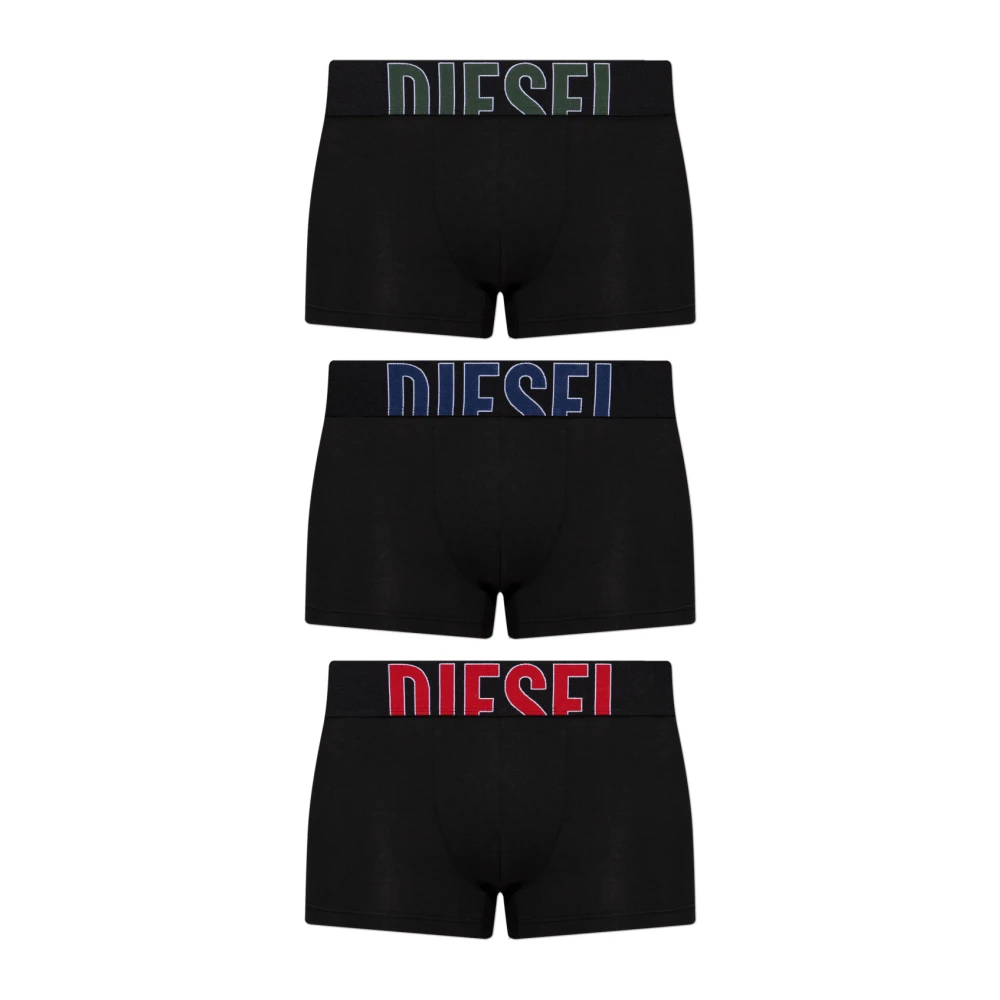 Diesel Uomo Nero - Damien-D-Pop-3Pack - Underwear - 2XL