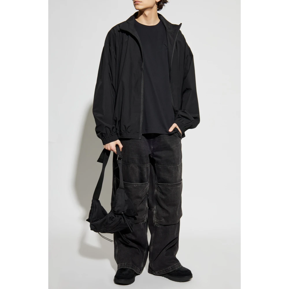 Maison Kitsuné T-shirt met logo Black Heren