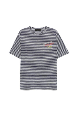 t-shirt-a-rayures-bleu-marine-avec-logo